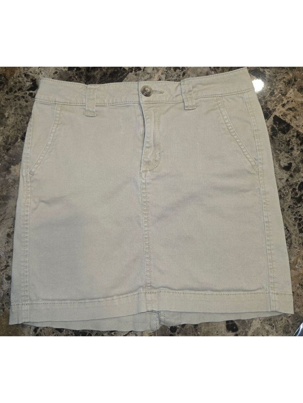 Aeropostale Khaki Mini Skirt Size 00